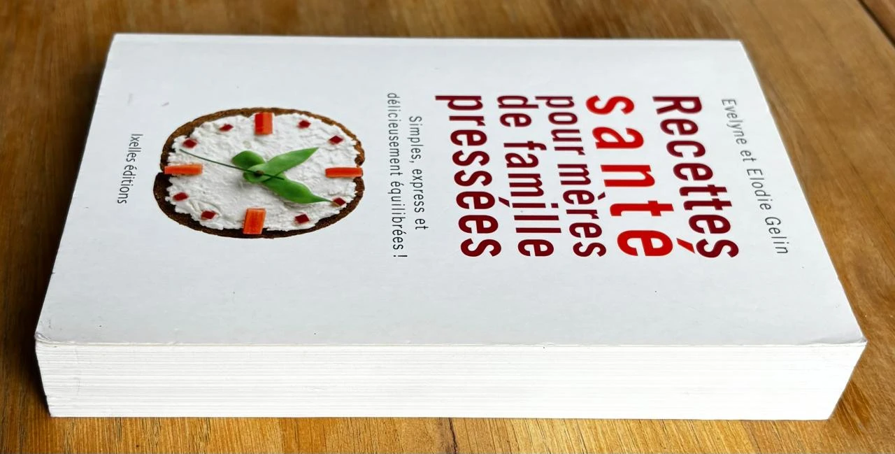 🥗 Healthy Recipes for Busy Mothers by Evelyne Gelin (Paperback) – photo 3